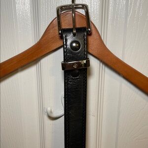 Aker Concealed Carry Black Leather Belt for Men. Size 44